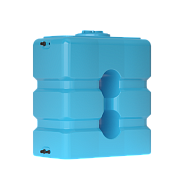 Бак для воды Aquatech ATP-1000 (синий) с поплавком