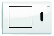 TECEplanus 6 V-Batterie. Панель смыва с инфракрасным датчиком. Белый глянцевый. 9240361