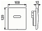TECEplanus Urinal 6 V-Batterie. Панель смыва с инфракрасным датчиком. Хром глянцевый. 9242351