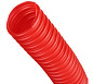 STOUT Труба гофрированная ПНД, цвет красный, наружным диаметром 32 мм для труб диаметром 25 мм